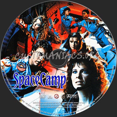 SpaceCamp dvd label