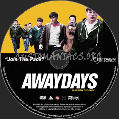 Awaydays dvd label