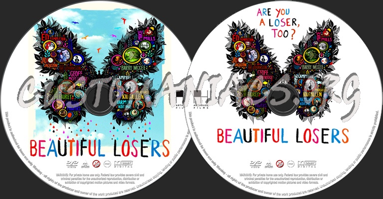 Beautiful Losers dvd label