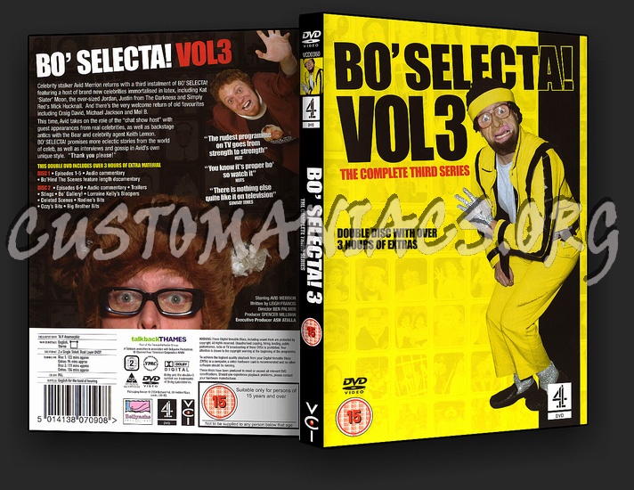 Bo' Selecta! Volume 3 dvd cover