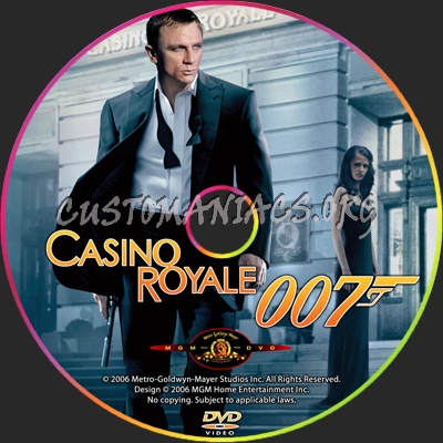 007 Casino Royale dvd label