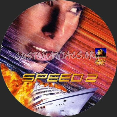 Speed 2 Cruise Control dvd label