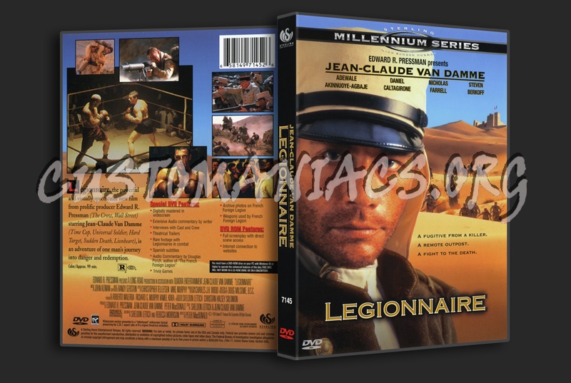 Legionnaire dvd cover
