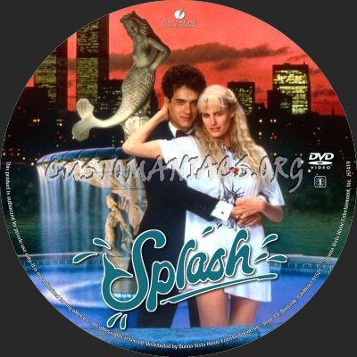 Splash dvd label