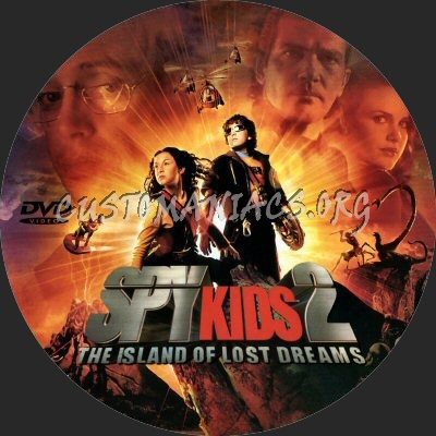 Spy Kids 2 dvd label