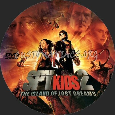 Spy Kids 2 dvd label