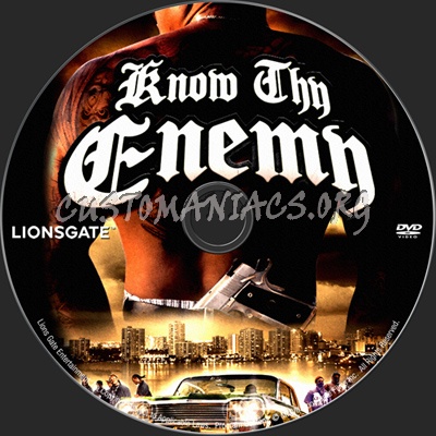 Know Thy Enemy dvd label