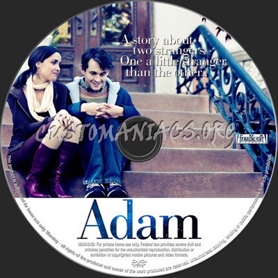 Adam dvd label