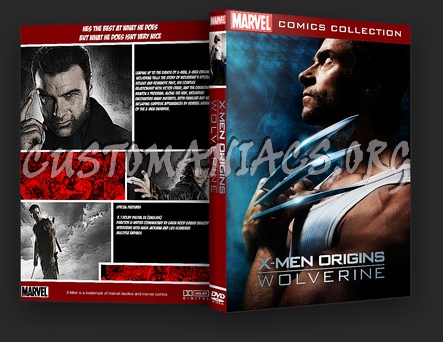 X-Men Origins: Wolverine dvd cover