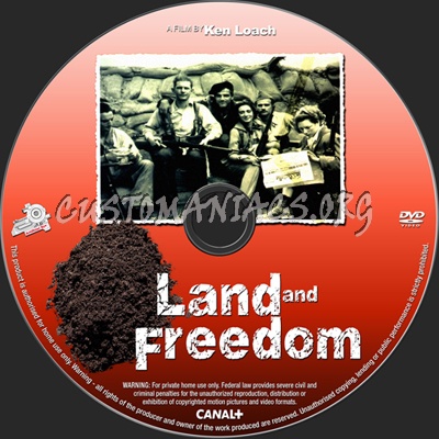 Land and Freedom dvd label