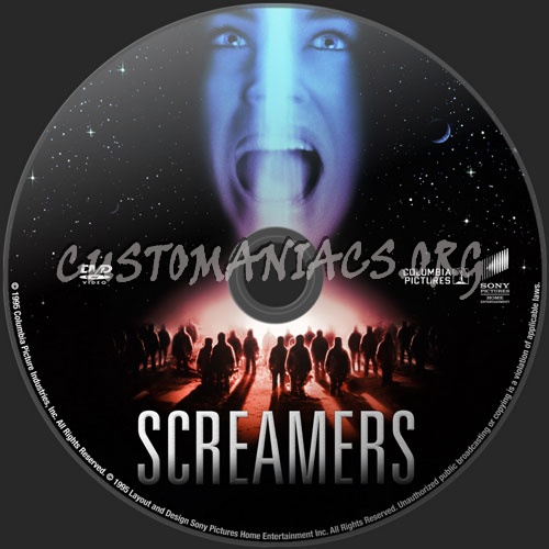 Screamers dvd label