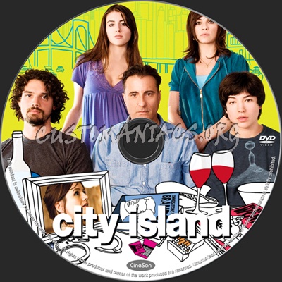 City Island dvd label