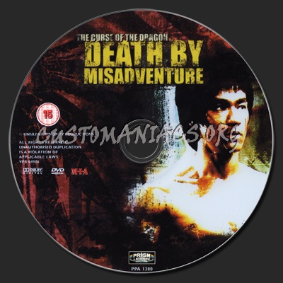 Death by Misadventure dvd label