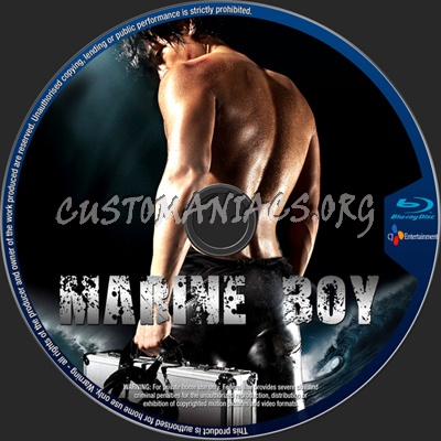 Marine Boy blu-ray label