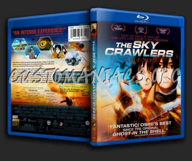 The Sky Crawlers blu-ray cover