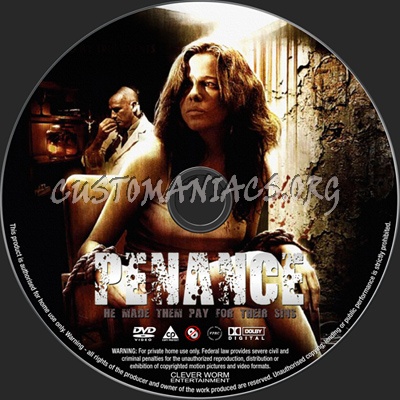 Penance dvd label