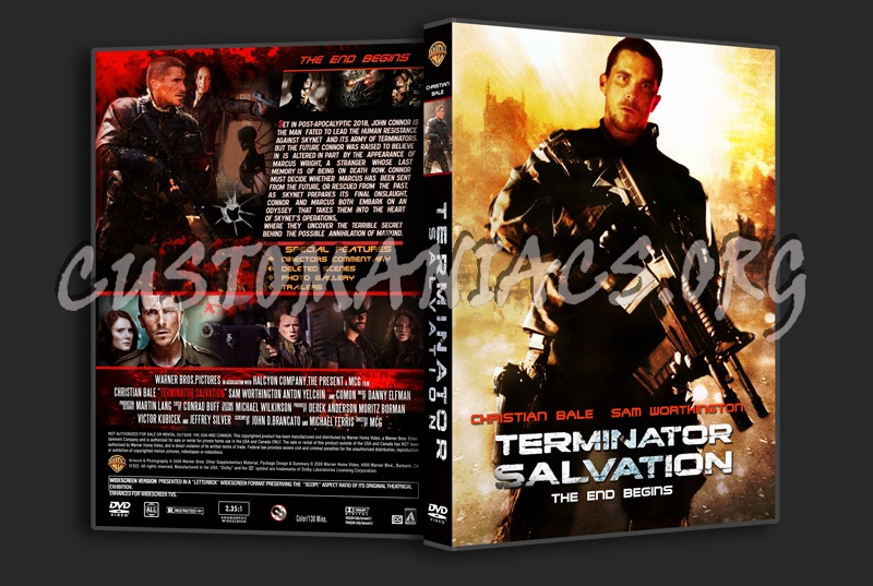 Terminator Salvation dvd cover