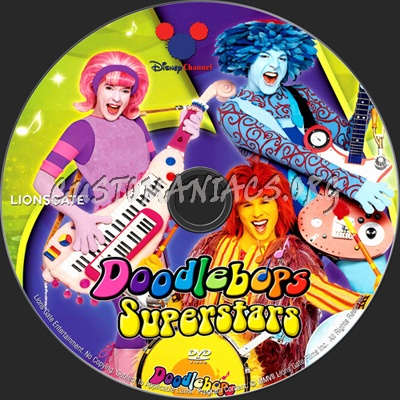 Doodlebops Superstars dvd label