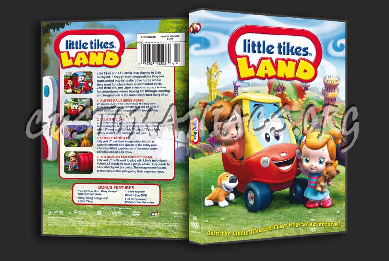Little Tikes Land dvd cover