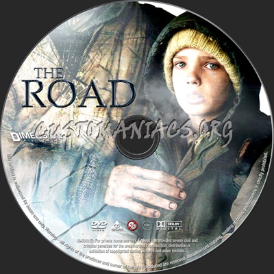 The Road dvd label