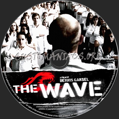 The Wave dvd label