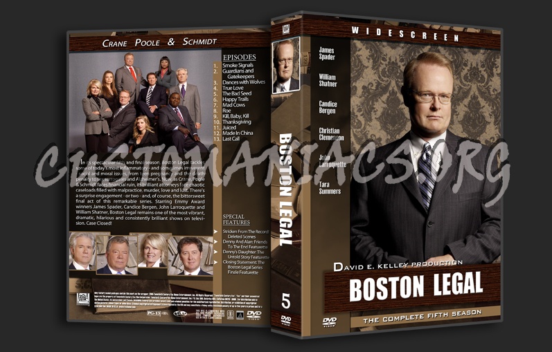 Boston Legal dvd cover