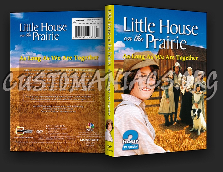 Little House on the Prairie: As Long as we are Together dvd cover