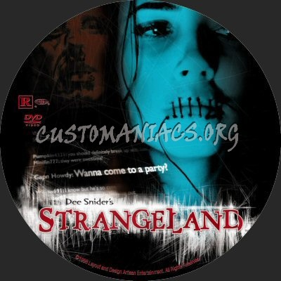 Strangeland dvd label
