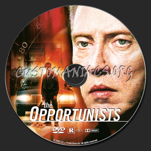 The Opportunists dvd label