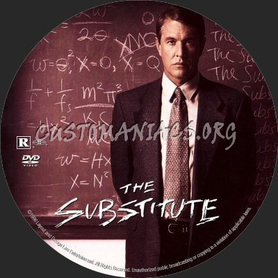 The Substitute dvd label