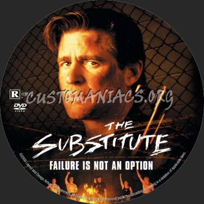 The Substitute Failure is Not an Option dvd label