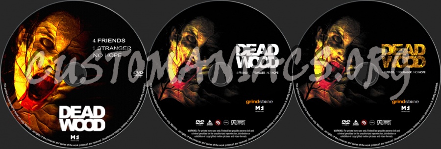 Dead Wood dvd label