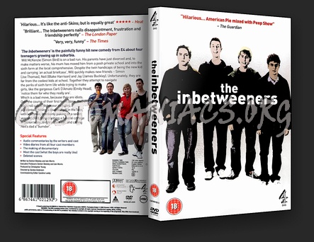 The Inbetweeners Season 1 dvd cover