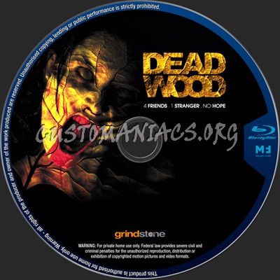 Dead Wood blu-ray label