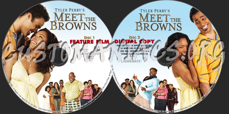 Meet the Browns dvd label