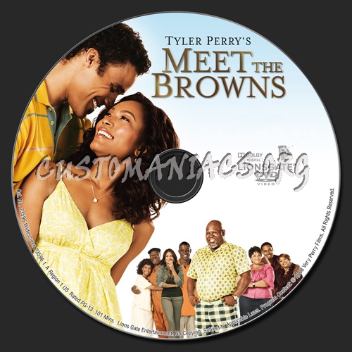 Meet the Browns dvd label