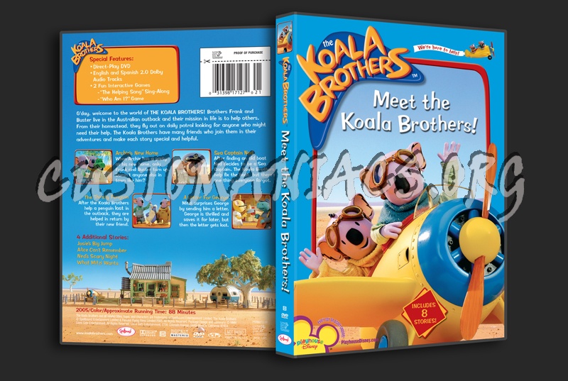 Meet the Koala Brothers! dvd cover
