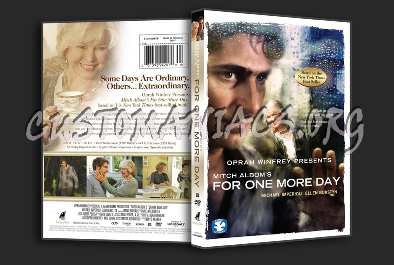 Mich Albom's For One More Day dvd cover