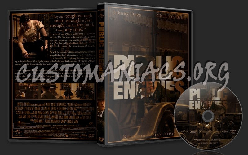 Public Enemies dvd cover