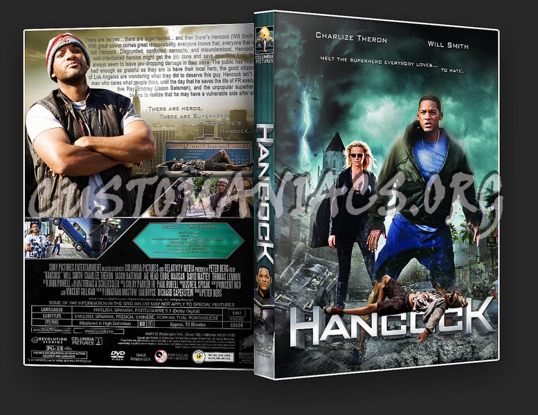 Hancock dvd cover