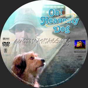 Oh Heavenly Dog dvd label
