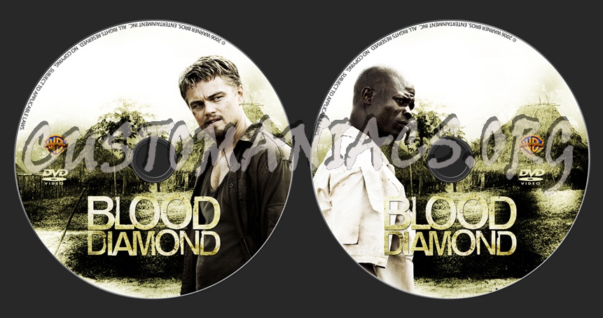 Blood Diamond dvd label