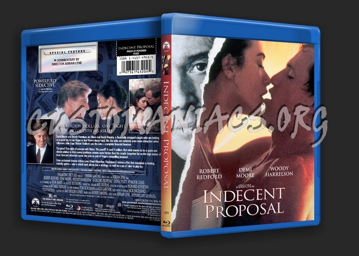 Indecent Proposal blu-ray cover