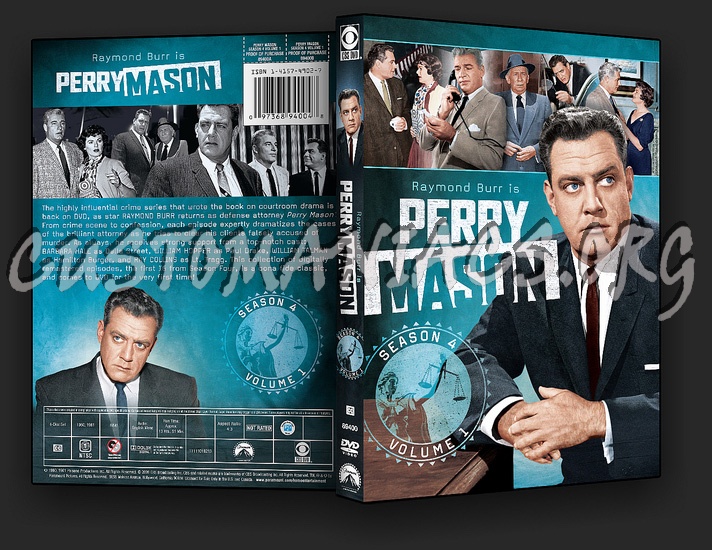 Perry Mason Season 4 Volume 1 dvd cover