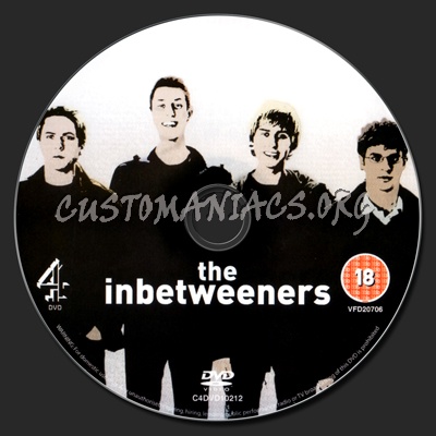 The Inbetweeners Season 1 dvd label