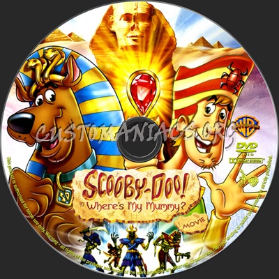 Scooby-Doo! in Where's My Mummy dvd label