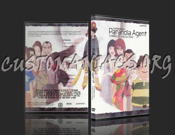 Paranoia Agent dvd cover