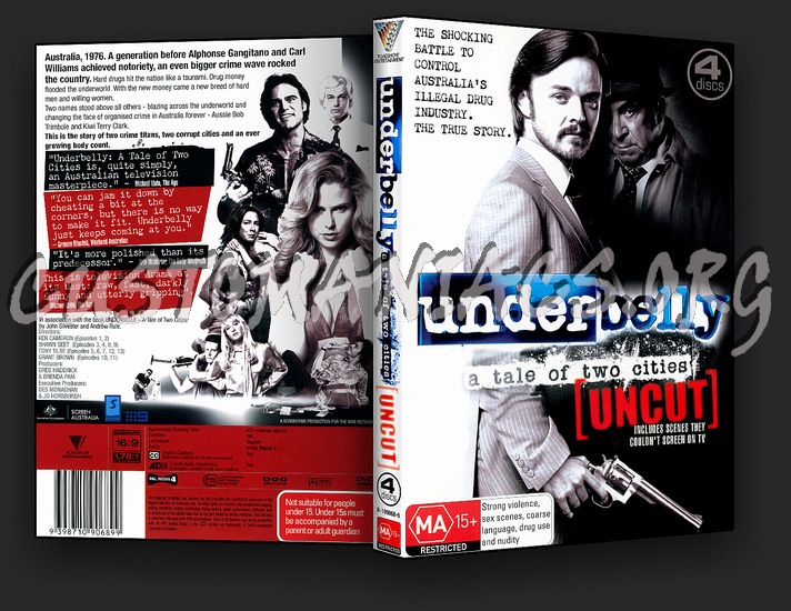 Underbelly - A Tale Of Two Cities dvd cover