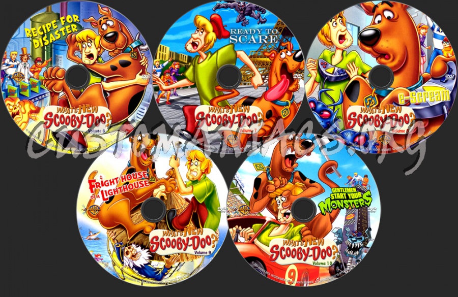 What's New Scooby Doo Vol 6 - 10 dvd label