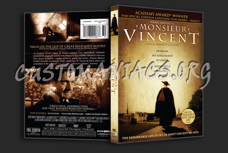 Monsieur Vincent dvd cover